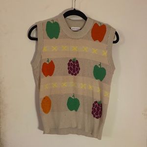 Fruit Sweater Vest